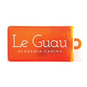 Clicker de entrenamiento canino Le Guau color naranja